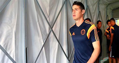 رودريجيز: سأذهب إلي ريال مدريد وأنا مغمض العينين